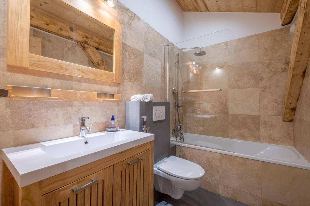 Chalet Teddy Bear 3 Chambres, Au Coeur De St Gervais سا جيرفي لي با المظهر الخارجي الصورة