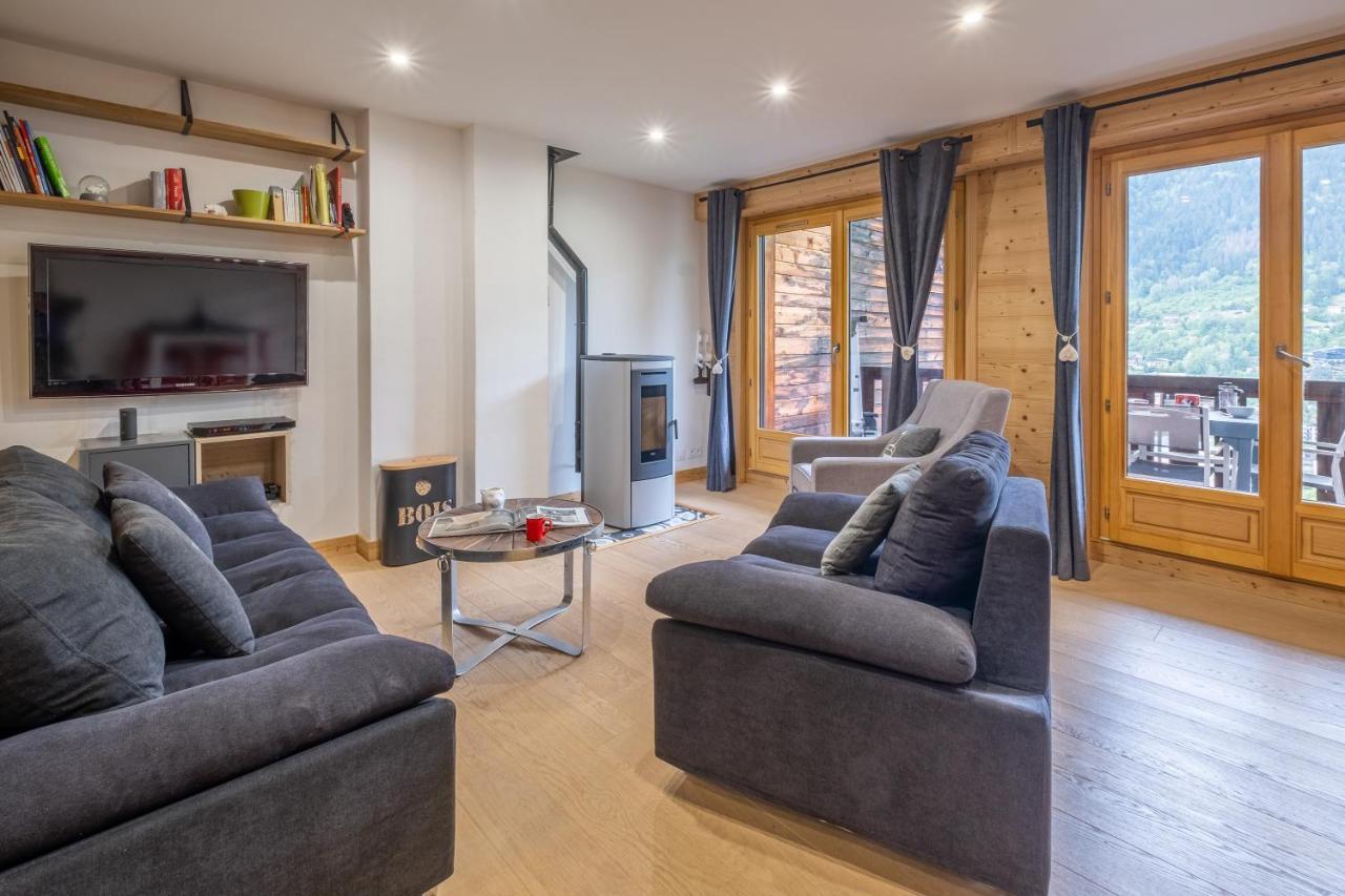 Chalet Teddy Bear 3 Chambres, Au Coeur De St Gervais سا جيرفي لي با المظهر الخارجي الصورة