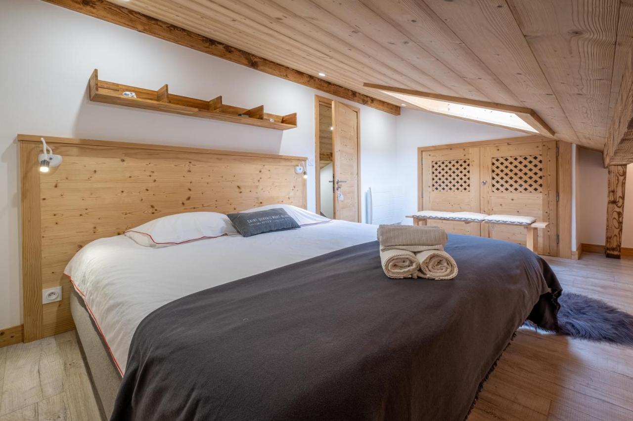 Chalet Teddy Bear 3 Chambres, Au Coeur De St Gervais سا جيرفي لي با المظهر الخارجي الصورة
